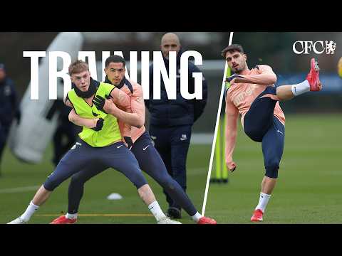 TRAINING ahead of Brighton 👊 | Chelsea Training | CFC 24/25