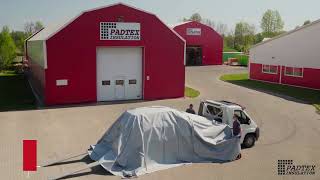 PADTEX FIRE BLANKET SERVICE SET