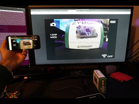 VDMA with Video Test Pattern Generator and HDMI Input with Zybo Z7-20 Demo