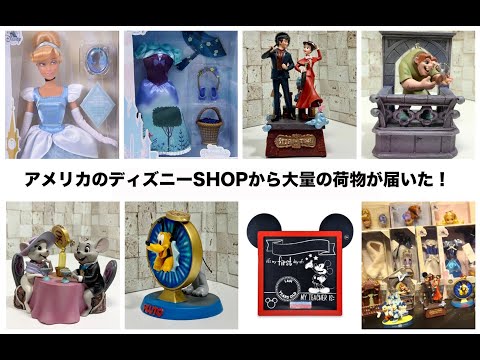 アメリカのDISNEY SHOPから大量のディズニーグッズが届いた！