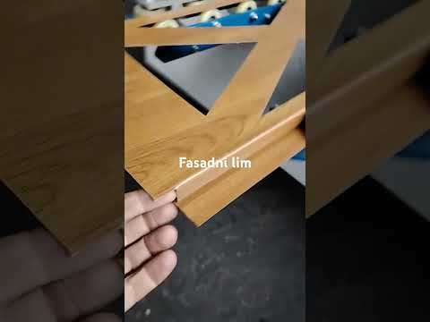 Fasadni lim drvo dekor