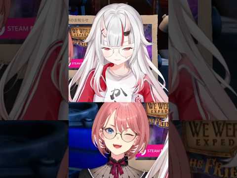 Ayame amazed by Lui's 𝖈𝖔𝖔𝖑 𝖊𝖓𝖌𝖑𝖎𝖘𝖍 (short version) #shorts #vtuber #nakiriayame