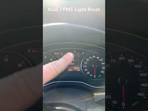 TPMS Reset Audi 2017- #audi #tpmsreset #car #vehicfix