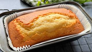 The Best Vanilla Cake recipe with Simple Ingredients! Cake in 5 minutes