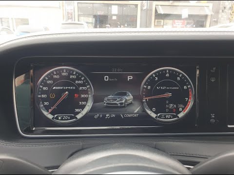 W222 instrument cluster flashed to AMG | S500 IC222 enabled to S63 AMG Menu. CODINGBAKU