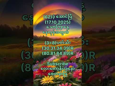 (62)ဒဲ့အောင်ပြီ(17.10.2025)သောကြာနေ့အတွက် #motivation #popular #2danimation #2d3d #shorts #youtube