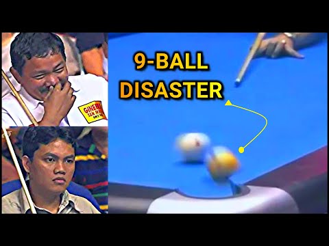 WHAT ELSE COULD GO WRONG? | Efren Reyes Controversial 9-ball shot