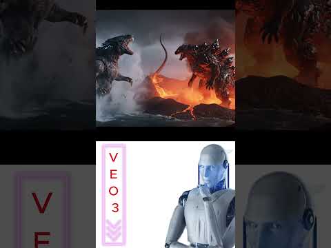 🎬 "The Ocean Monster That Shook the Earth 🌊⚡"#shorts #aiart #GoogleVeo3