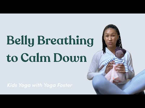 Breathing Exercises for Kids | Belly Breathing with Stuffed Animal