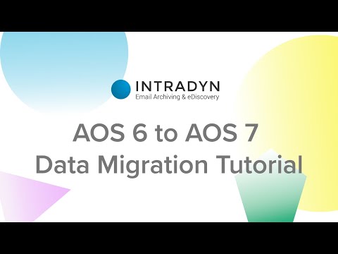 AOS 6 to AOS 7 Data Migration Tutorial
