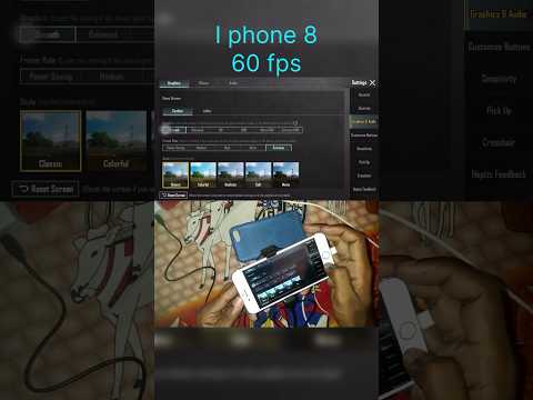 I Phone 8 bgmi graphics test #bgmi #pubgmobileclutchpubgmobileconqueror #bgmishorts #pubgmobile