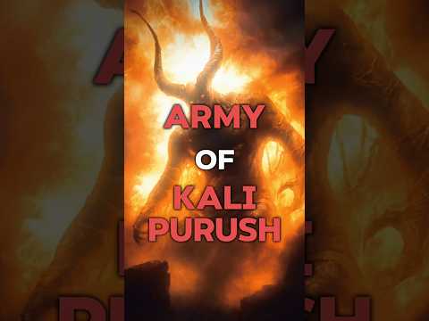 Army of Kali Purush😱🔥#kali #kalki2898ad​ #kalki #mahabharat​ #army​ #shorts​ #facts​