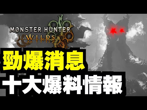 【MHWilds】十大情報！第2次公測？｜魔物獵人荒野｜Monster Hunter Wilds