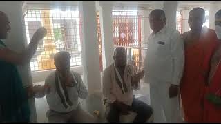 శ్రీ వీరభద్ర స్వామి కొత్తకొండ దేవస్థానం లో ఆశీర్వచనం భీమదేవరపల్లి ముల్కనూరు కరీంనగర్ #youtubeshorts