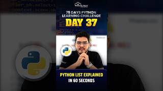 Python List Methods Explained (37/75Days 🔥) | All Videos Are here👉 #pythonlearningchallenge