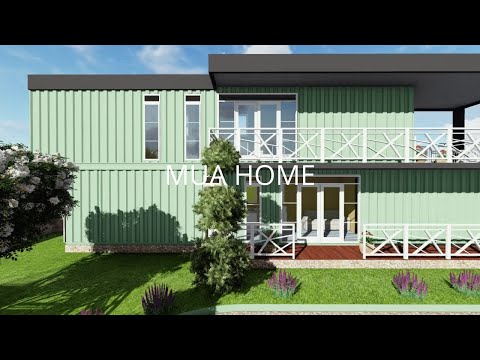 Shipping Container House - Two Bedroom Home
