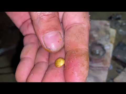 Easy way to recover gold from electronics parts | gold recovery 