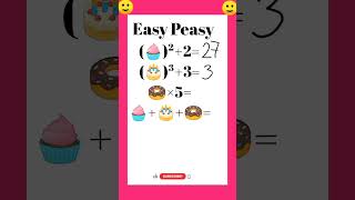 Easy Peasy#short #mathematics #viral#mathspuzzle