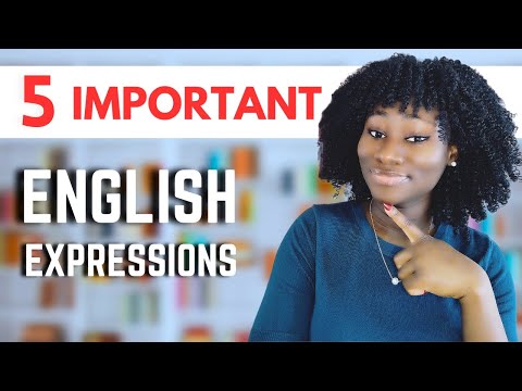 The 5 Most Important English Expressions YOU Must Know!