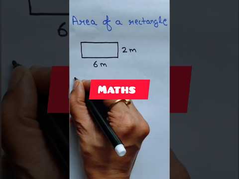 Area of Rectangle #area #maths #geometry #shortvideo #shortsfeed #shorts #short #ytshorts