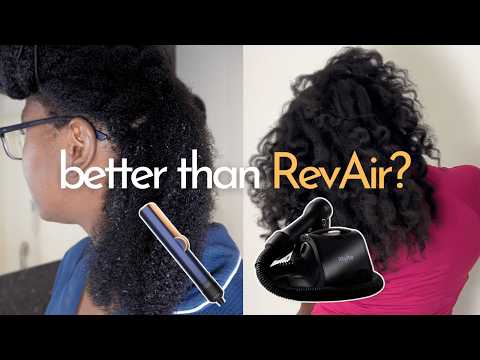 how I straighten my hair WITHOUT risking heat damage / Dyson Airstrait review