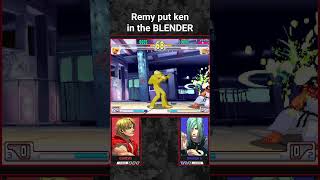 Remy put Ken in the BLENDER #streetfighter #thirdstrike #remy