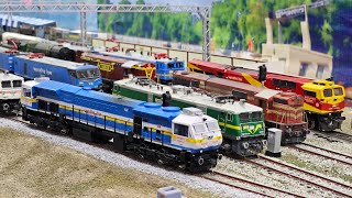 Compilation of Indian Ho Scale Model Trains ● Vande Bharat, LHB,ICF, Garib Rath ,Freight Train 