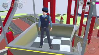 Sakura School simulator fight with police and mafia