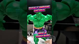 Totally Awesome Hulk Neck & Torso Mod Marvel Legends Hasbro Pulse Action Figure Fix Amadeus Cho