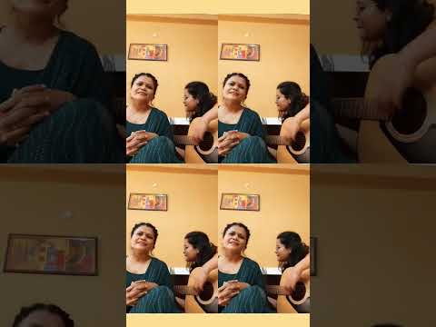 Mother-Daughter Singing | O Mere Sona Re | Unplugged #shorts