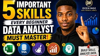 5 important skills every beginner data analyst must master