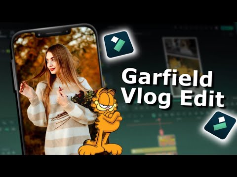 Garfield Comic Themed Vlog Tutorial - Filmora14