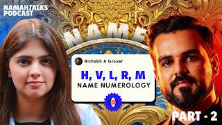 Name Starts With H, V, L, R, or M? Name Numerology Analysis ft.  @rishabhagrover  | PART-2
