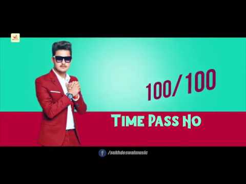 Time Pass    Sukh Deswal  New Haryanvi Song Whatsapp Status