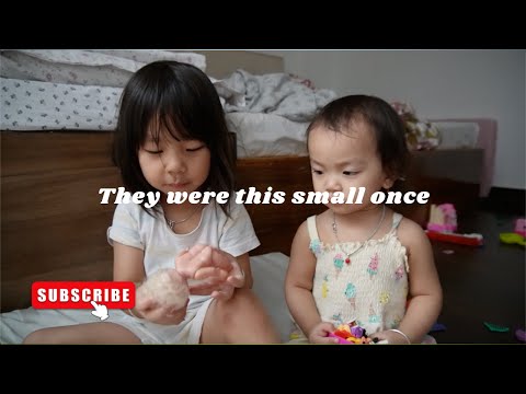 One day they won't be this little... so I filmed it.