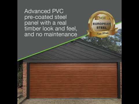 Portabella Premium Timber Finish Garage Doors