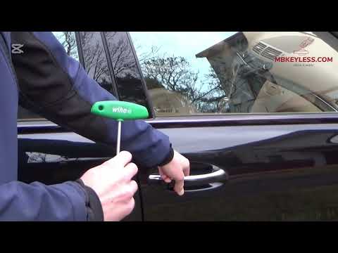 Wie kann ich den Keyless-Türgriff entfernen? Mercedes E-Klasse, CLS, CLK - W211, W219 und W209