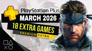 PlayStation Plus Extra March 2026 Games | PS Plus Extra March 2026