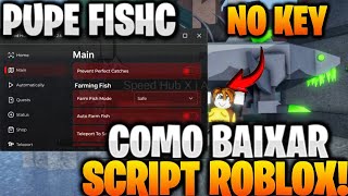 Como Baixar e Colocar SCRIPT no Fisch (CELULAR/MOBILE) | Instalar Executor Roblox/Usar Script