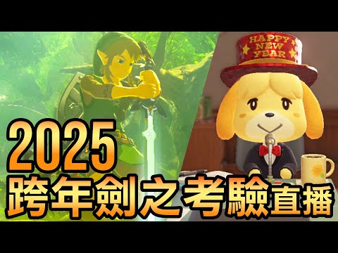 【哈嚕2025/再見2024】跨年夜劍之考驗/動森倒數迎接2025！