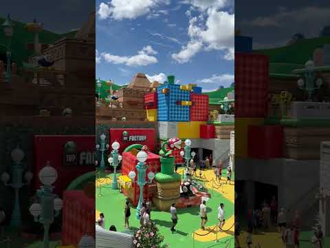 🍄 🏃‍♂️💨 Epic's Nintendo World Mario Land Tour in under 30 seconds!!!  #Shorts #Epic #Mario