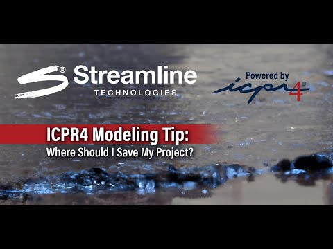 ICPR Modeling Tips (ep.3): Where Should I Save My Project?