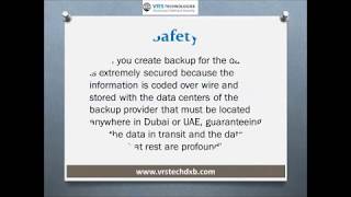 Why Data Backup Solutions is Backbone of a lead organization - VRS Technogies