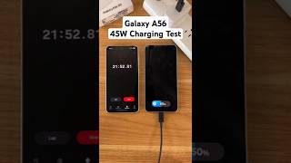 Samsung Galaxy A56 45W Charging Test!