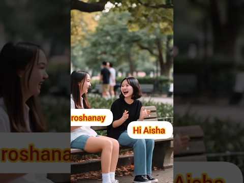 TWO friends conversation / for class 1 , 2  / best practice for kids /