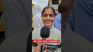 Jee Mains 2026 ! Jan 24 1st Shift  😲 #jee #physics #jee2026 #jeemain #jeemains #exam #iit #sikar
