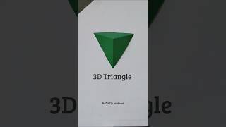 Oregami 3D Triangle 📐 | by Artistic avenue...