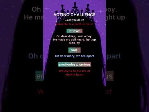 Acting challenge! #acting #actingchallenge #zodiac #duet #fyp #shorts #zodiacsigns