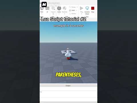 Learn Functions in 15 Seconds! 🚀 #shorts #robloxstudio