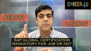 SAP Global Certification: Your Gateway to Global MNC Jobs